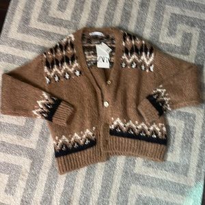 New with tags- ZARA sweater